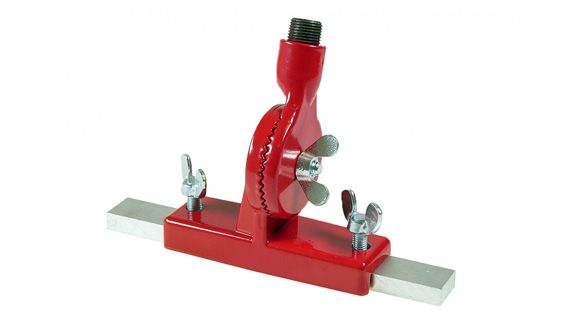 Holder for Feather edge, h section, incl. aluminium clamping bar